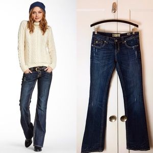MEK Quebec Bootcut Jeans Back Flap Pocket Sz 28